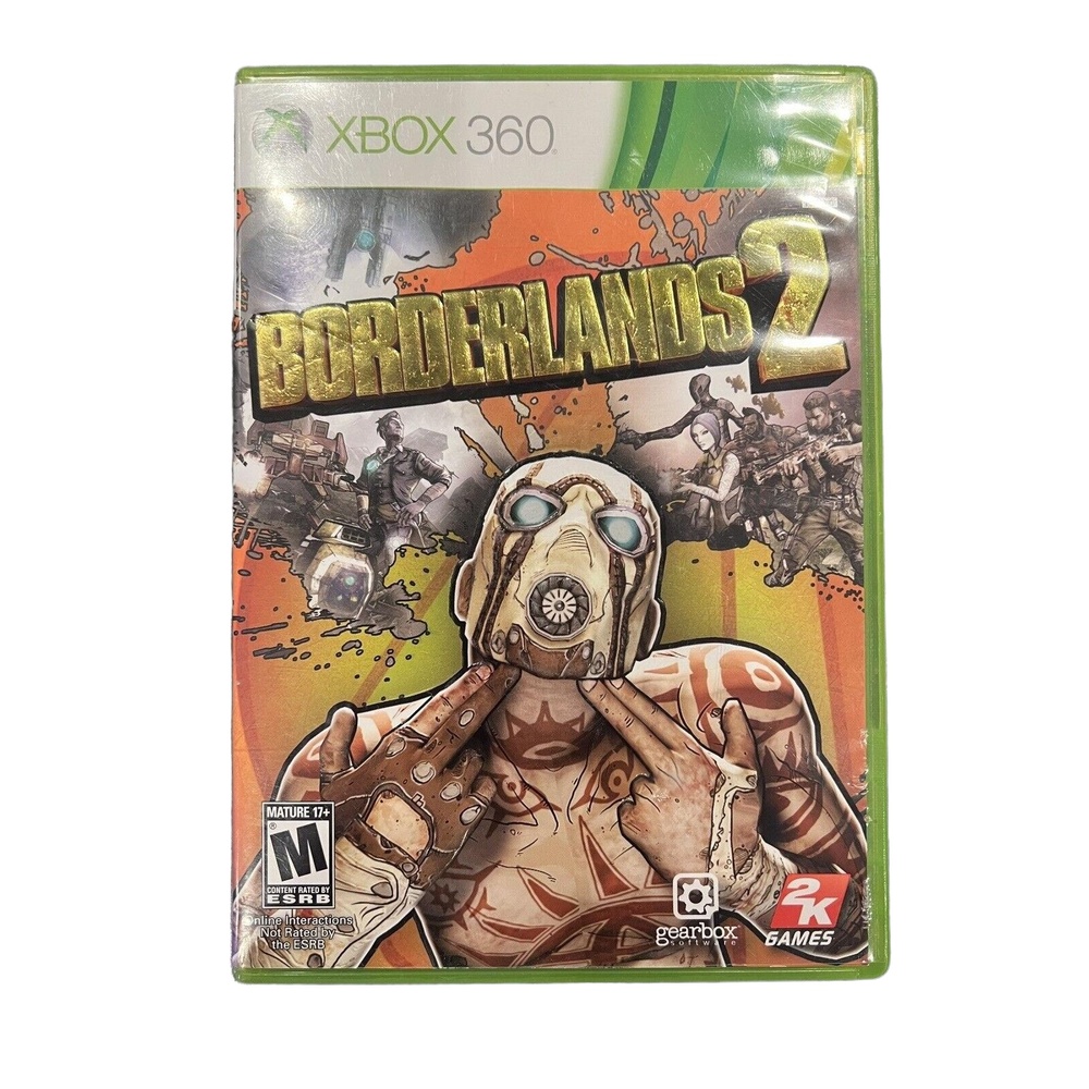 Borderlands 2 Xbox 360 COMPLETE CIB (Microsoft Xbox 360, 2012) TESTED